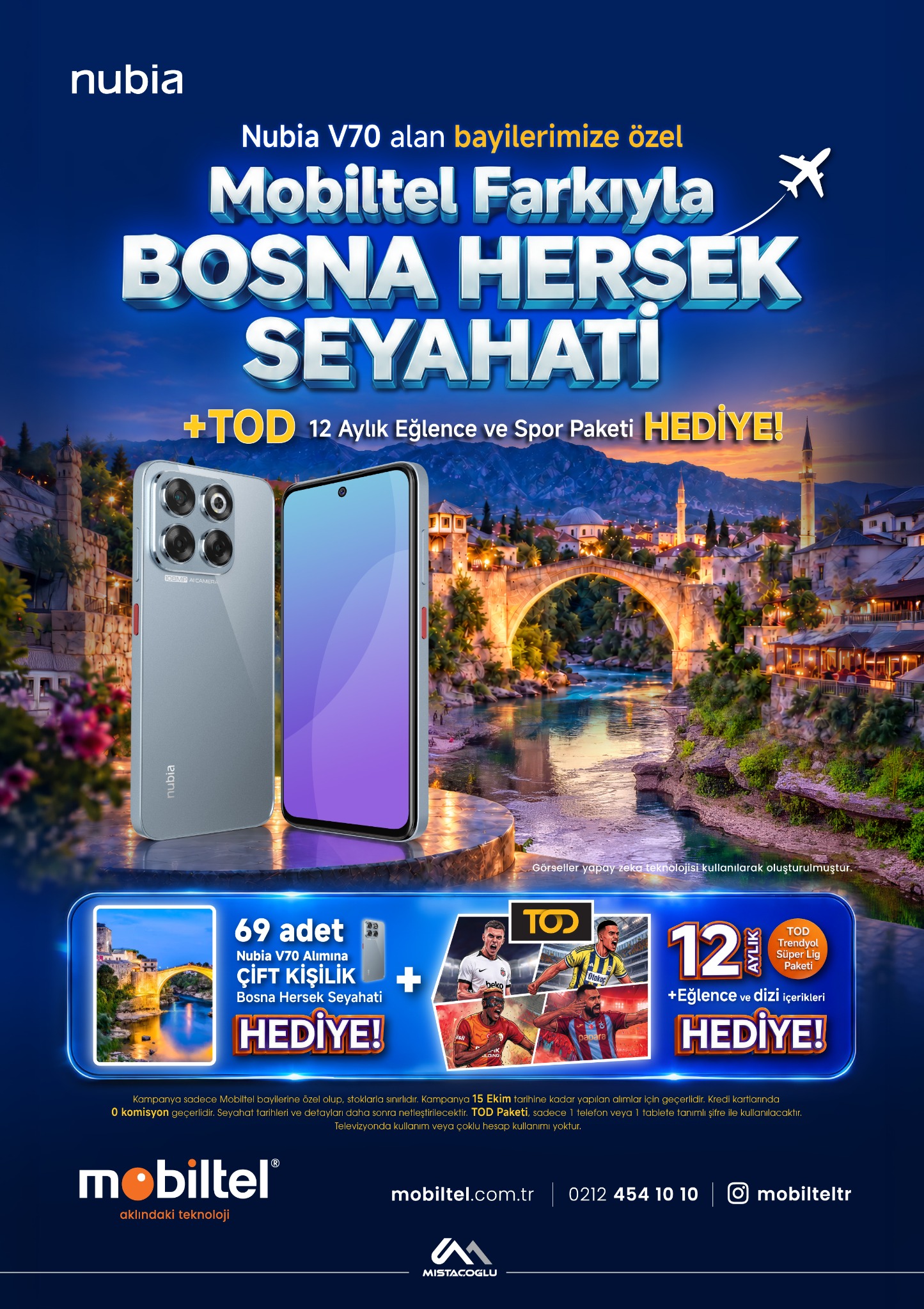 Nubia V70 Bosna Hersek kampanyası
