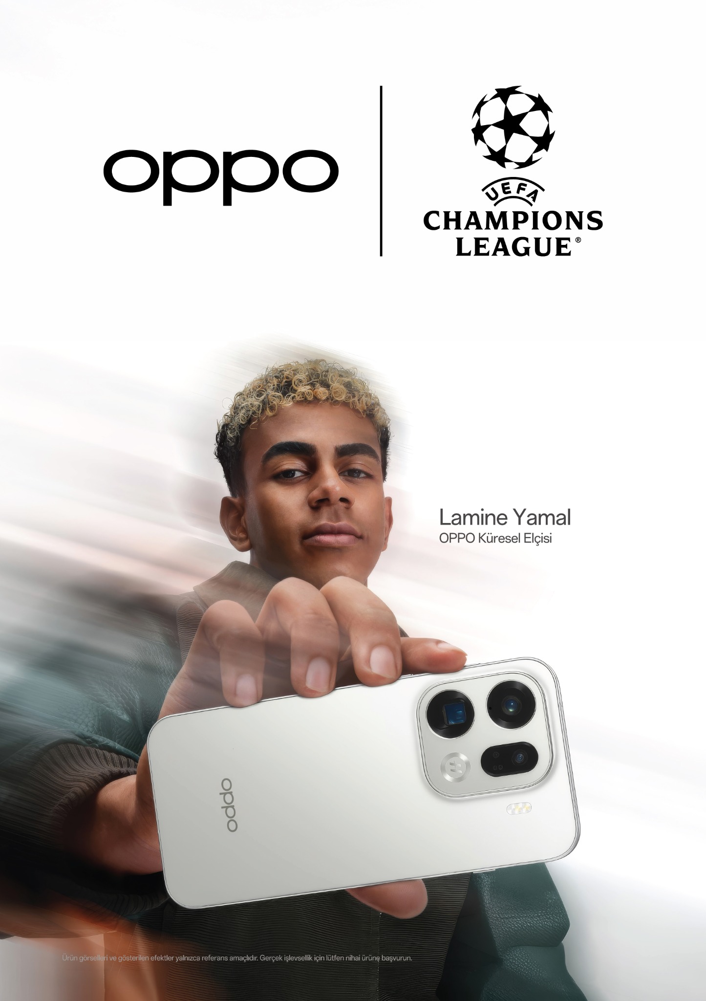 OPPO Lamine Yamal kampanyası açık zemin