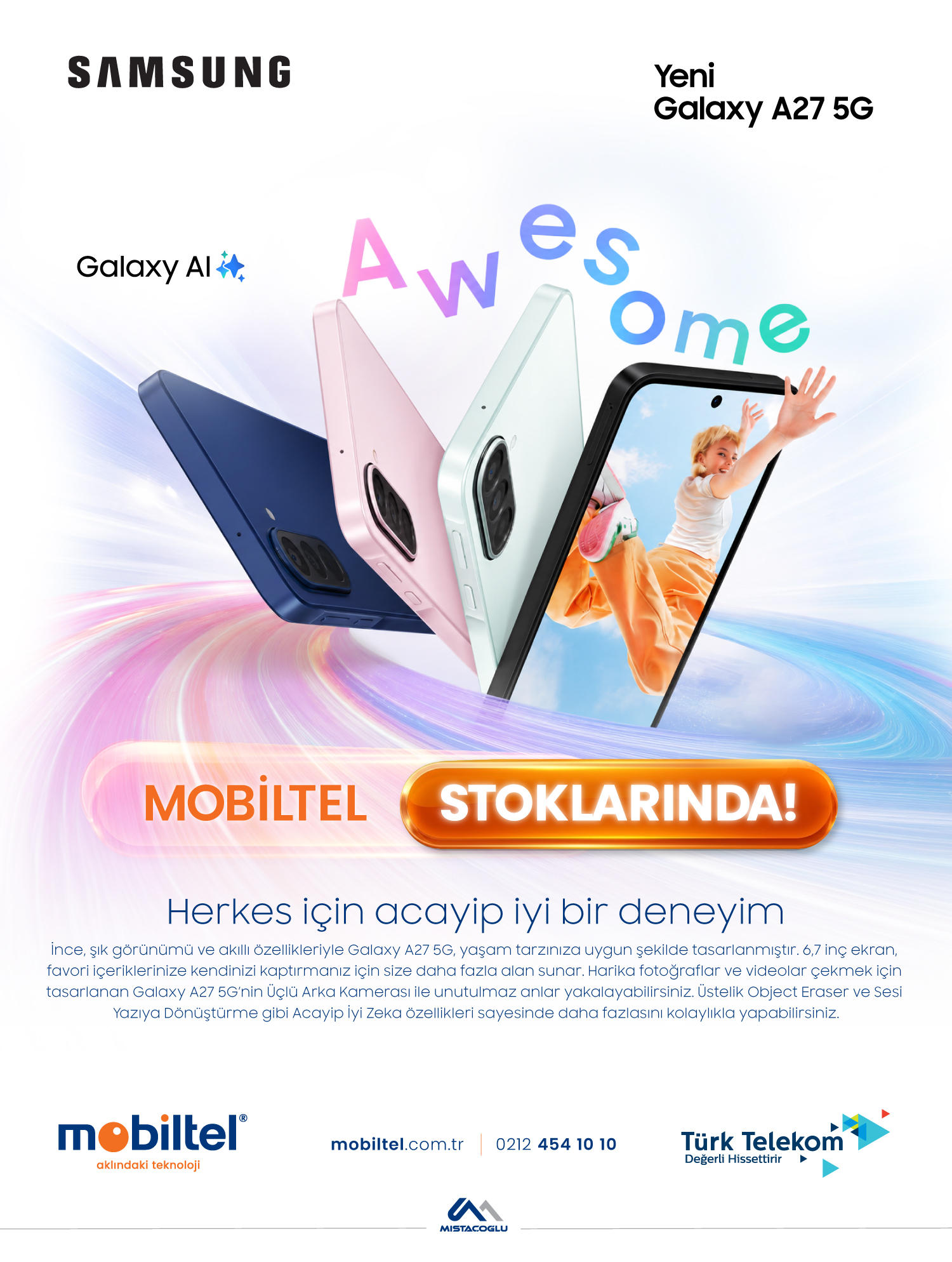 Samsung Galaxy A27 5G kampanyası